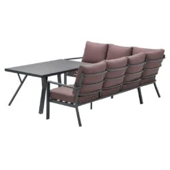 Garden Impressions Sergio Dininglounge Aluminium/Polyester Carbon Black/Copper -Gartenmobel Verkauf garden impressions sergio dininglounge aluminium polster 1350066 4
