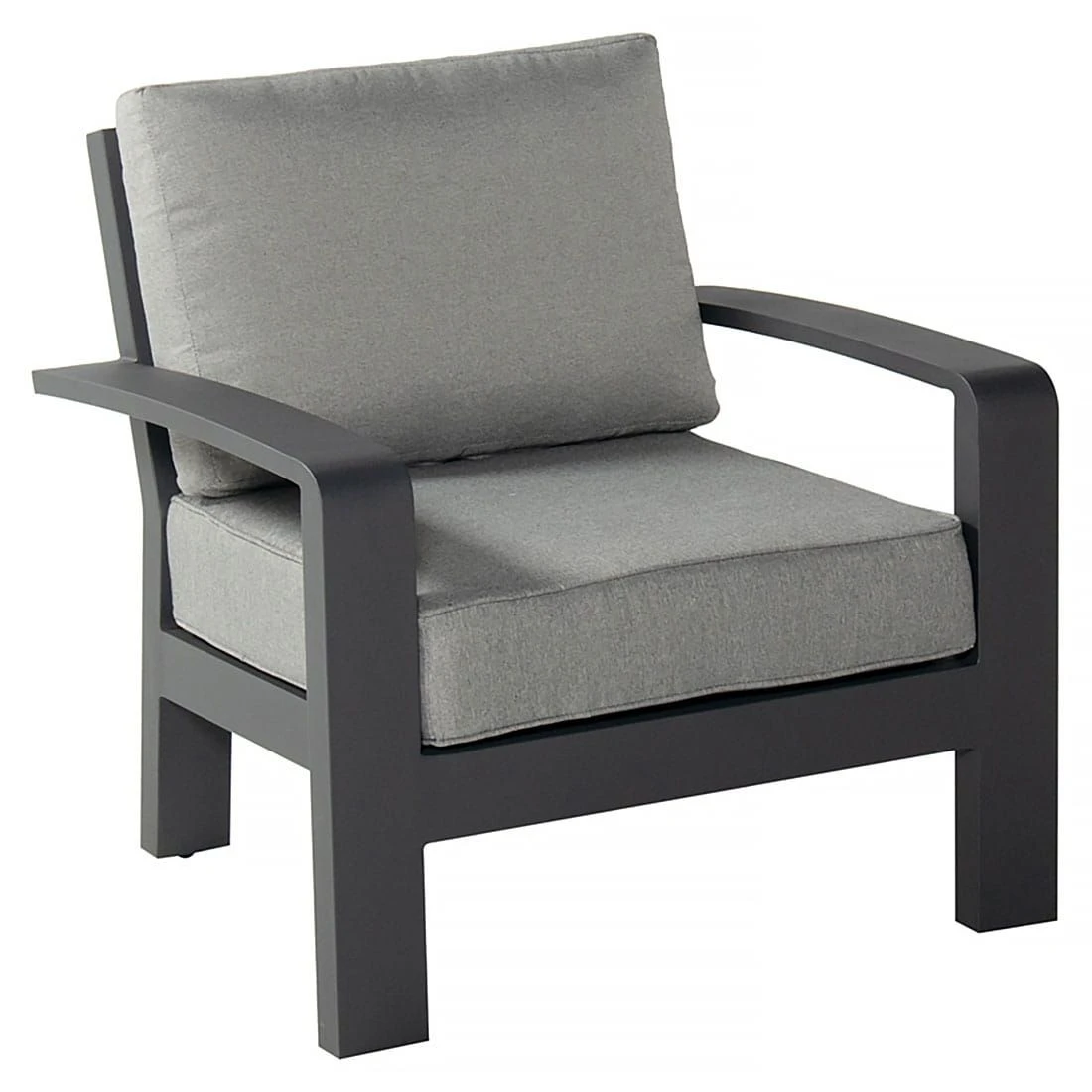 Hartman Aurora Loungesessel Inkl. Kissen Aluminium Anthrazit 2 Hartman Aurora Loungesessel Inkl. Kissen Aluminium Anthrazit – Bild 2