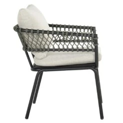 Hartman Winston Gartensessel Aluminium/Rope/Olefin Carbon Black/Grey -Gartenmobel Verkauf hartman winston diningsessel aluminium rope olefin 1461551 3