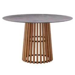 Interliving 7004 Gartenmöbelset 5-tlg. Mit Tisch Ø125 Cm Anthrazit/Grau -Gartenmobel Verkauf interliving 7004 gartenmoebelset 5 tlg mit tisch durchm125 cm 1479228 4