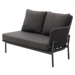 Interliving 7005 Eck-/Endmodul Aluminium/Rope/Olefin Anthrazit/Grau -Gartenmobel Verkauf interliving catona endmodul rechts aluminium rope olefin 1448032 4