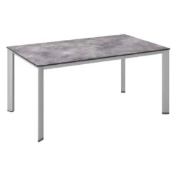 Kettler Basic Plus Gartenmöbelset 7-tlg.+Tisch 160x95cm Silber/Anthrazit -Gartenmobel Verkauf kettler basic plus gartenmoebelset 7 tlg tisch 160x95cm 1482550 3