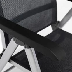 Kettler Basic+ Premium Klappsessel Aluminium/Textilene Silber/Lakritz -Gartenmobel Verkauf kettler basic premium klappsessel aluminium textilene 1439309 8