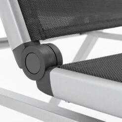 Kettler Basic Plus Gartenliege Aluminium/Textilene Silber/Anthrazit -Gartenmobel Verkauf kettler basicplus stapelliege silber anthrazit 0301214 0000 10