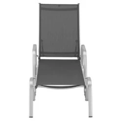 Kettler Basic Plus Gartenliege Aluminium/Textilene Silber/Anthrazit -Gartenmobel Verkauf kettler basicplus stapelliege silber anthrazit 0301214 0000 3