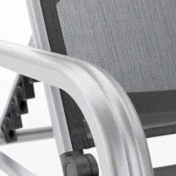 Kettler Basic Plus Gartenliege Aluminium/Textilene Silber/Anthrazit -Gartenmobel Verkauf kettler basicplus stapelliege silber anthrazit 0301214 0000 7