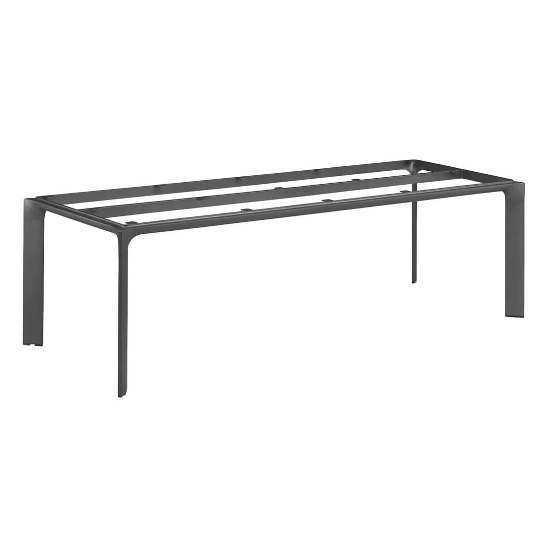 Kettler Diamond Gartentisch 220x95cm Aluminium/HPL Anthrazit/Anthrazit 2 Kettler Diamond Gartentisch 220x95cm Aluminium/HPL Anthrazit/Anthrazit – Bild 2