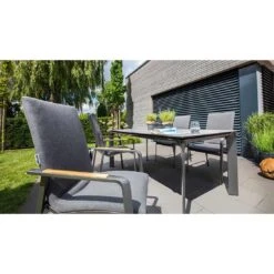 Kettler Diamond Gartentisch-Gestell 160x95 Cm Aluminium Anthrazit -Gartenmobel Verkauf kettler diamond tischgestell 160x95 cm edelstahl anthrazit 1183647 2