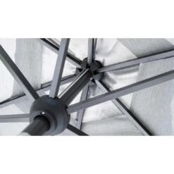 Kettler Easy Allround Stockschirm Ø270cm Aluminium/Polyest Anthrazit/Hellgrau Meliert -Gartenmobel Verkauf kettler easy allround stockschirm o270cm aluminium polyest anthrazit hellgrau meliert 1290028 5