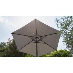 Kettler Easy Allround Stockschirm Ø270cm Aluminium/Polyest Anthrazit/Hellgrau Meliert -Gartenmobel Verkauf kettler easy allround stockschirm o270cm aluminium polyest anthrazit hellgrau meliert 1290028 6