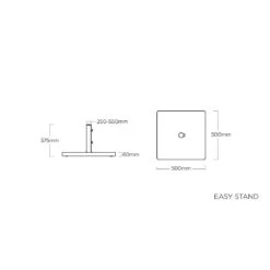 Kettler Easy Stand Schirmständer 40kg Granit Grau -Gartenmobel Verkauf kettler easy stand schirmstander 40kg granit grau 1308893 3