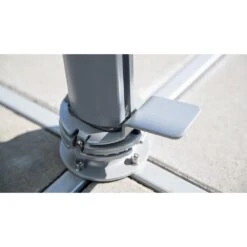 Kettler Easy Turn Ampelschirm 300x300cm Aluminium/Polyester Silber/Charcoal -Gartenmobel Verkauf kettler easy turn ampelschirm 300x300cm alu polyester silber charcoal 1306715 7