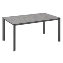 Kettler Edge Gartentisch 220x95cm Aluminium/HPL Anthrazit/Kalksandstein