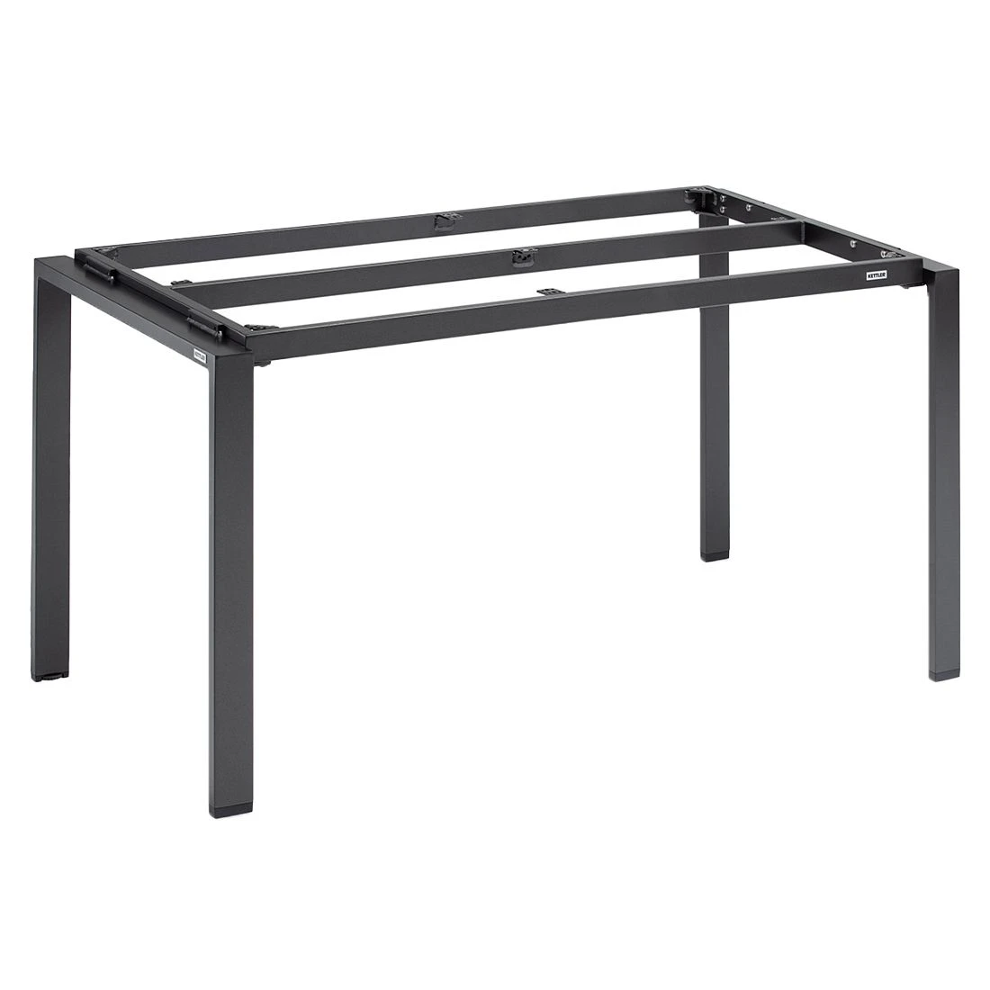 Kettler Float Gartentisch-Gestell 140x70cm Aluminium Anthrazit 1 Kettler Float Gartentisch-Gestell 140x70cm Aluminium Anthrazit