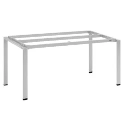 Kettler Float Gartentisch-Gestell 160x95cm Aluminium Silber