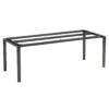 Kettler Float Gartentisch-Gestell 220x95cm Aluminium Anthrazit