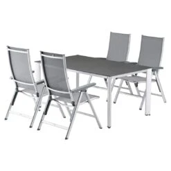 Kettler Edge Tischgestell Aluminium Silber -Gartenmobel Verkauf kettler hks edge tischgestell 160x95cm aluminium silber 2