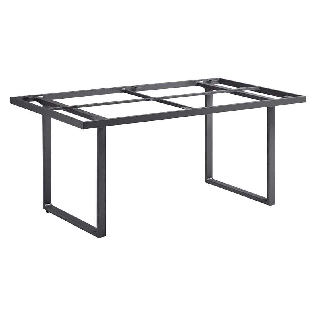 Kettler Ocean Skid Dininglounge 7-tlg. Aluminium/Olefin Anthrazit/Hellgrau Meliert 8 Kettler Ocean Skid Dininglounge 7-tlg. Aluminium/Olefin Anthrazit/Hellgrau Meliert – Bild 8