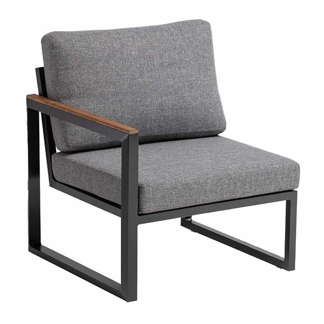 Kettler Ocean Skid Dininglounge 9-tlg. Aluminium/Olefin Anthrazit/Hellgrau 5 Kettler Ocean Skid Dininglounge 9-tlg. Aluminium/Olefin Anthrazit/Hellgrau – Bild 5