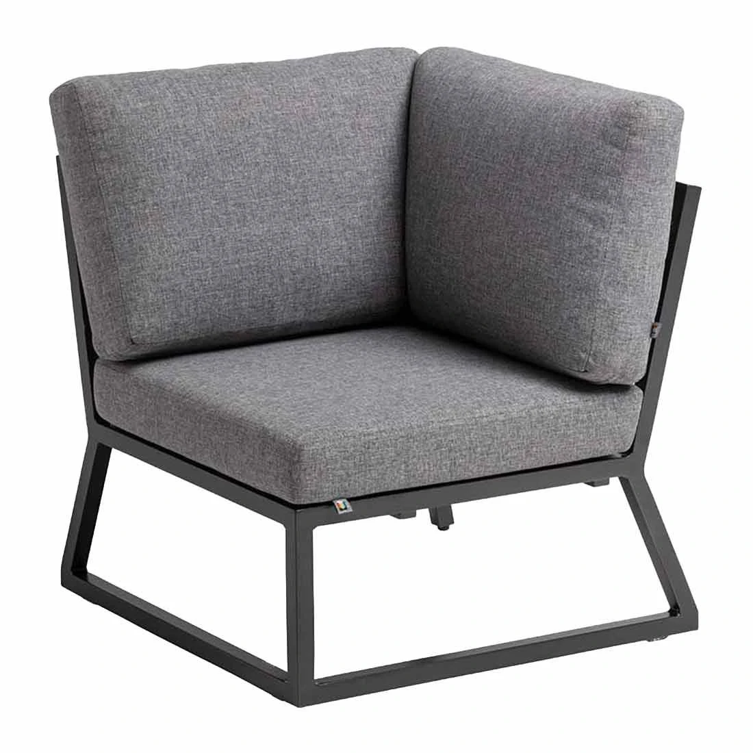 Kettler Ocean Skid Dininglounge 9-tlg. Aluminium/Olefin Anthrazit/Hellgrau Meliert 7 Kettler Ocean Skid Dininglounge 9-tlg. Aluminium/Olefin Anthrazit/Hellgrau Meliert – Bild 7