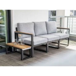 Kettler Ocean Skid City Line Eck-/Endmodul Aluminium/Olefin Anthrazit/Hellgrau Meliert -Gartenmobel Verkauf kettler ocean skid endteil aluminium polyester anthrazit hellgrau meliert 1281349 3