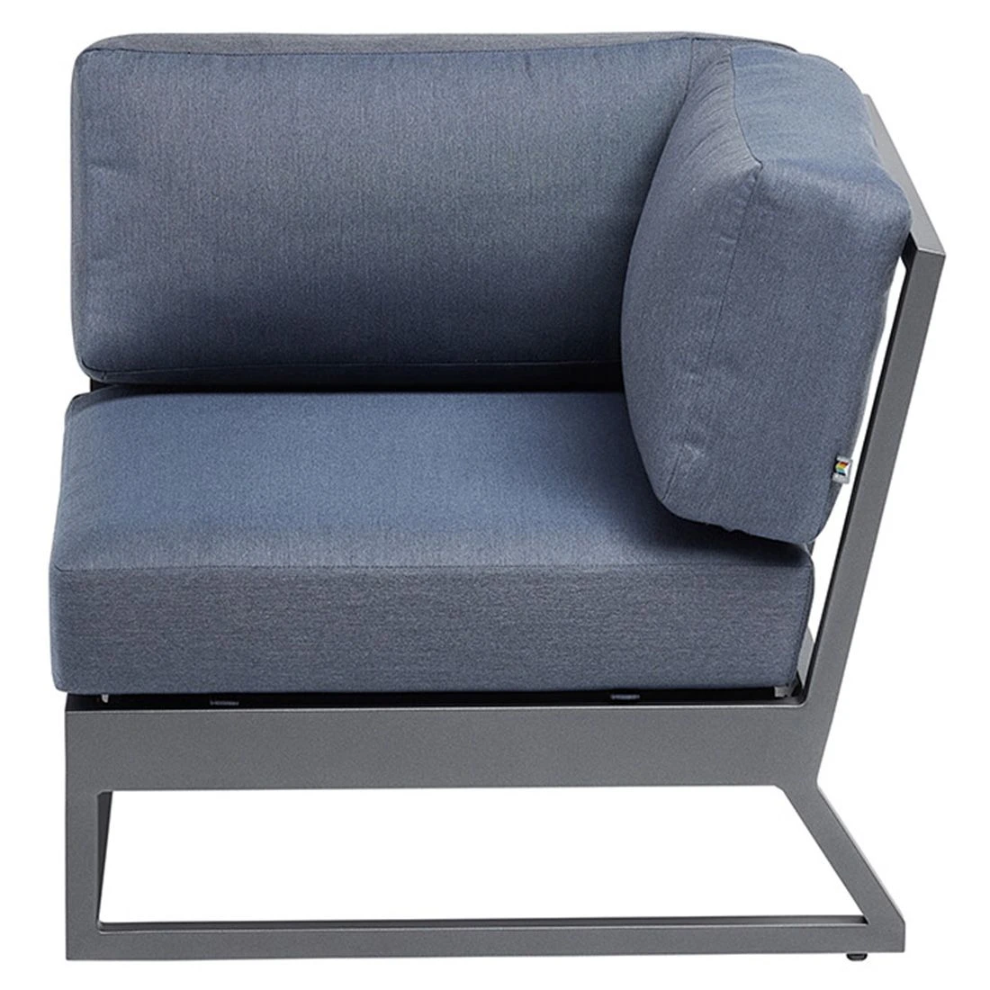 Kettler Ocean Skid Platform Eck-/Endmodul Aluminium/Agora Anthrazit Matt/Brisa 4 Kettler Ocean Skid Platform Eck-/Endmodul Aluminium/Agora Anthrazit Matt/Brisa – Bild 4