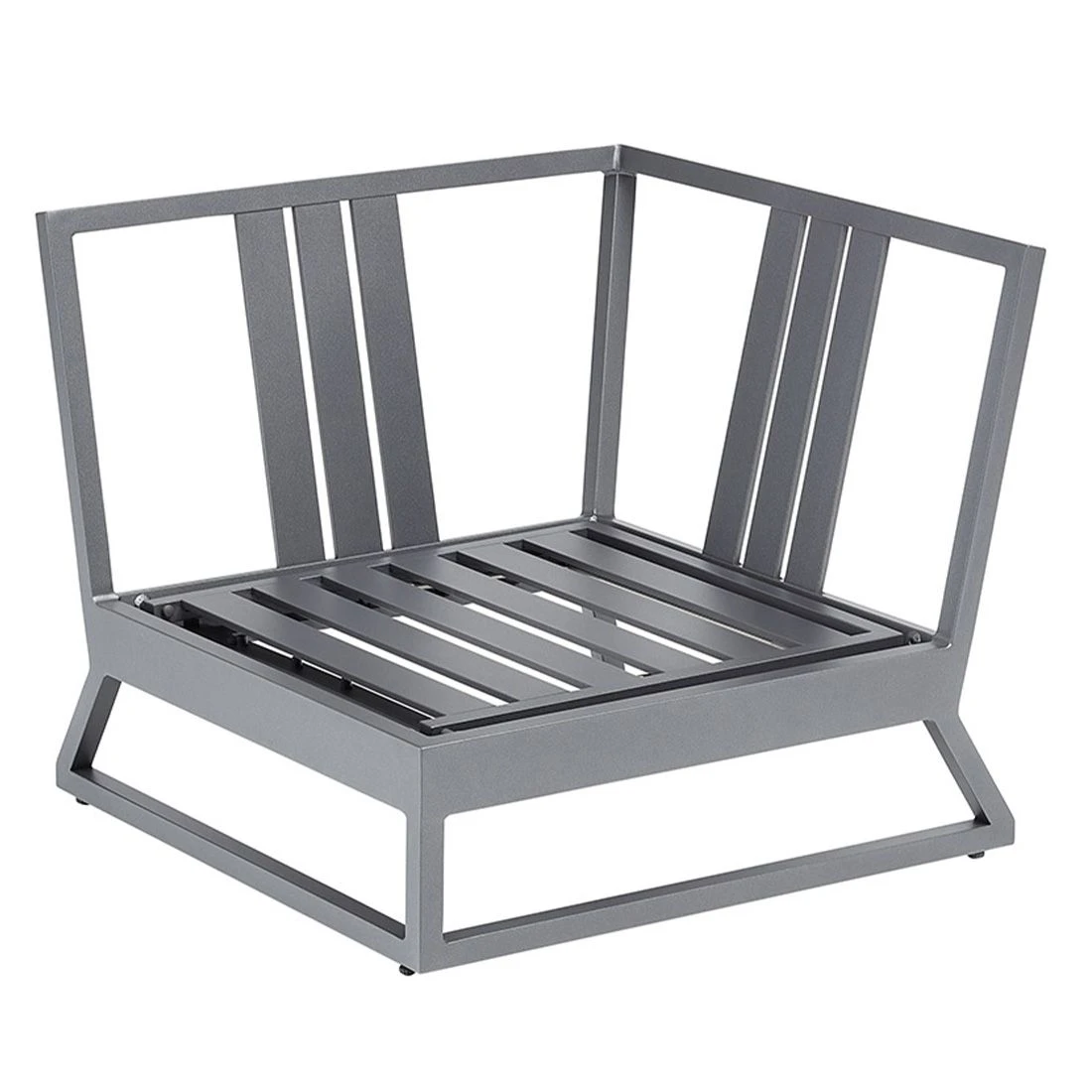 Kettler Ocean Skid Platform Eck-/Endmodul Aluminium/Agora Anthrazit Matt/Brisa 6 Kettler Ocean Skid Platform Eck-/Endmodul Aluminium/Agora Anthrazit Matt/Brisa – Bild 6