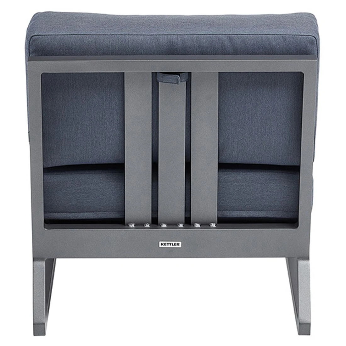 Kettler Ocean Skid Platform Mittelmodul Aluminium/Agora Anthrazit Matt/Brisa 6 Kettler Ocean Skid Platform Mittelmodul Aluminium/Agora Anthrazit Matt/Brisa – Bild 6