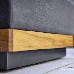 Kettler Royal Platform Loungehocker Aluminium/Teak/Sunbrella Anthrazit/Sooty -Gartenmobel Verkauf kettler royal platform loungehocker aluminium teak sunbrella 1438253 3