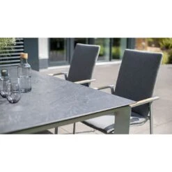 Kettler Gartentisch-Platte 160x95 Cm HPL Jura Anthrazit -Gartenmobel Verkauf kettler tischplatte 160x95 cm hpl 1370130 3