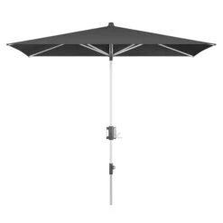 Knirps Apoll Stockschirm 260x165 Cm Mit Kurbel Und HV Dark Grey