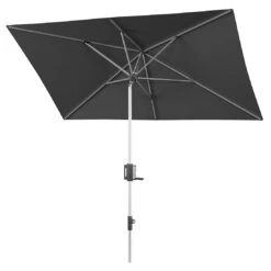 Knirps Apoll Stockschirm 260x165 Cm Mit Kurbel Und HV Dark Grey -Gartenmobel Verkauf knirps apoll stockschirm 260x165 cm mit kurbel 1446954 2