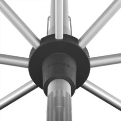 Knirps Apoll Stockschirm 260x165 Cm Mit Kurbel Und HV Dark Grey -Gartenmobel Verkauf knirps apoll stockschirm 260x165 cm mit kurbel 1446954 5