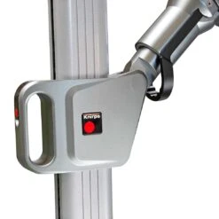 Knirps Pendelschirm Premium Ø340cm Rund Hellgrau -Gartenmobel Verkauf knirps pendelschirm premium o340cm hellgrau 2