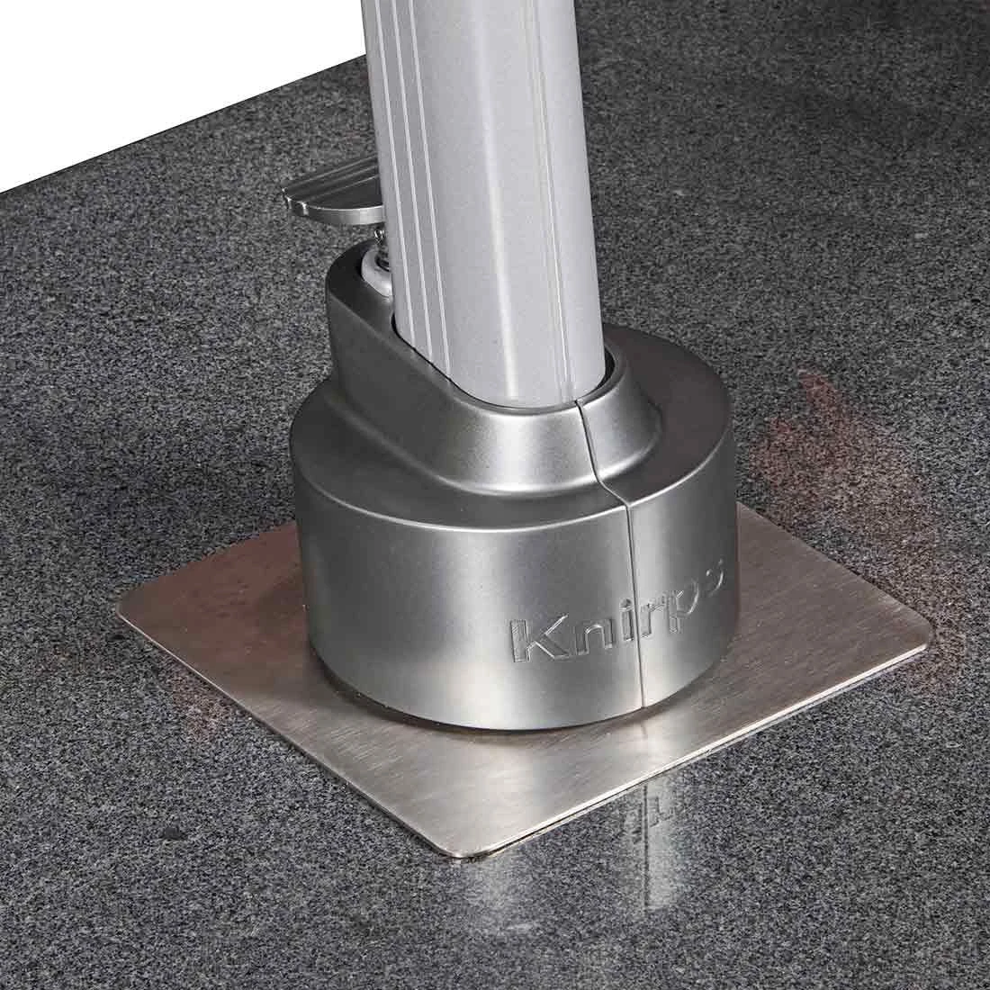 Knirps Pendelschirm Premium Ø340cm Rund Natur 6 Knirps Pendelschirm Premium Ø340cm Rund Natur – Bild 6