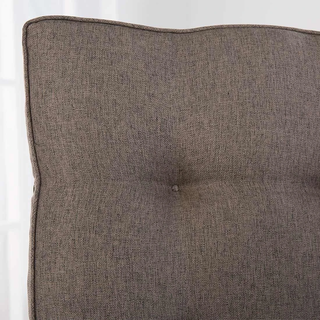 LC Garden Monaco Dininglounge 4-teilig Geflecht Inklusive Tisch Natur Mix/Grau 5 LC Garden Monaco Dininglounge 4-teilig Geflecht Inklusive Tisch Natur Mix/Grau – Bild 5