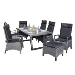 LC Garden Bailado Gartentisch 200x100cm Aluminium/Keramik Anthrazit/Holzoptik Dunkelgrau 13 LC Garden Bailado Gartentisch 200x100cm Aluminium/Keramik Anthrazit/Holzoptik Dunkelgrau -Gartenmobel Verkauf lc garden bailado gartentisch 200x100cm aluminium keramik 1345391 7