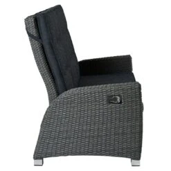 LC Garden Barcelona Gartensofa Aluminium/Geflecht Silber/Grau Mix -Gartenmobel Verkauf lc garden barcelona 2 sitzersofa 145x90cm aluminium geflecht 1432775 4