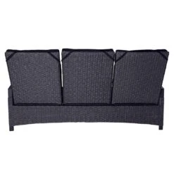 LC Garden Keramo Gartensofa Inkl. Kissen Aluminium/Geflecht Anthrazit/Grau Mix -Gartenmobel Verkauf lc garden keramo 3 sitzersofa inkl kissen aluminium geflecht 1345578 5