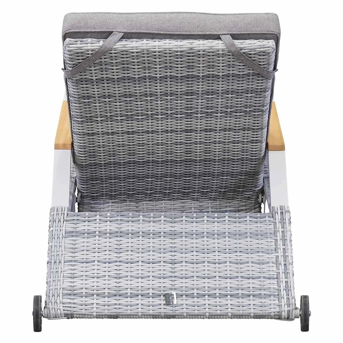 LC Garden Keramo Gartenliege Inkl. Beistelltisch Off White/Cold White 6 LC Garden Keramo Gartenliege Inkl. Beistelltisch Off White/Cold White – Bild 6