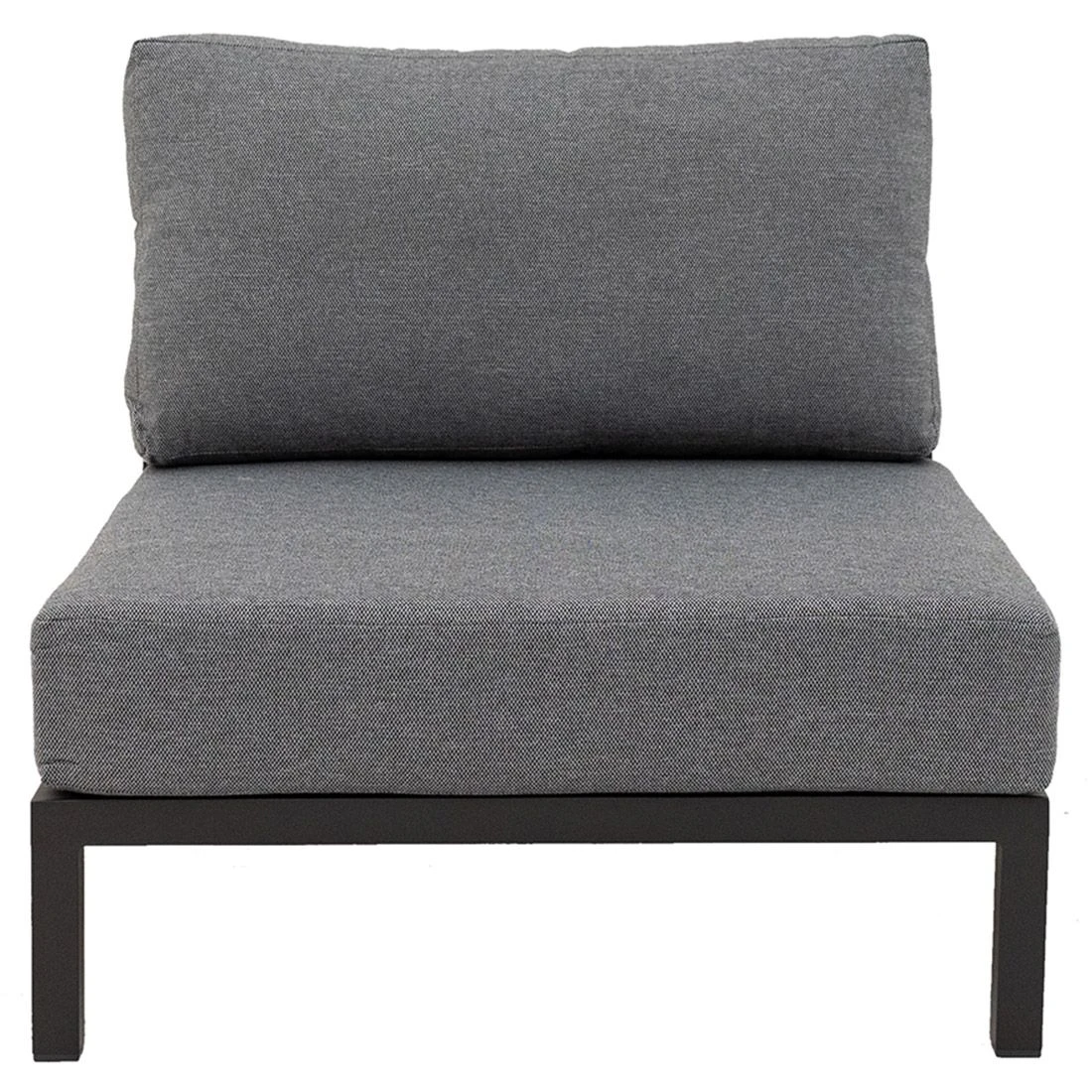 LC Garden Sondrino Mittelmodul 80x90 Cm Aluminium/Polyester Anthrazit/Off-White-Schwarz 2 LC Garden Sondrino Mittelmodul 80x90 Cm Aluminium/Polyester Anthrazit/Off-White-Schwarz – Bild 2