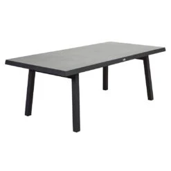 LC Garden Vivera Gartentisch 200x100 Cm Aluminium/Keramik Anthrazit/Beton