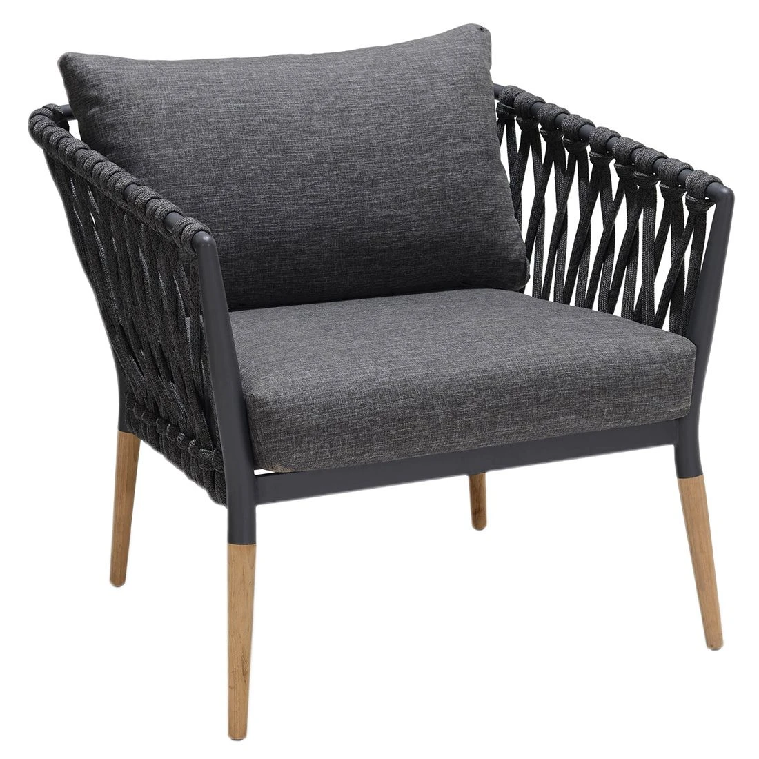 LifestyleGarden Ipanema Loungeset Teak/Olefin Natur/Dunkelgrau 3 LifestyleGarden Ipanema Loungeset Teak/Olefin Natur/Dunkelgrau – Bild 3