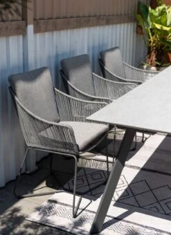 LifestyleGarden Opal Gartensessel Stahl/Rope Graphit/Roasted Sesame -Gartenmobel Verkauf lifestylegarden opal gartensessel stahl rope 1440827 3