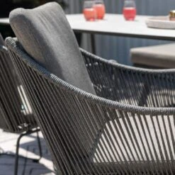 LifestyleGarden Opal Gartensessel Stahl/Rope Graphit/Roasted Sesame -Gartenmobel Verkauf lifestylegarden opal gartensessel stahl rope 1440827 7