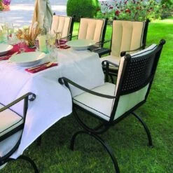 MBM Romeo Gartenmöbelset Antik 11-teilig Marone -Gartenmobel Verkauf mbm romeo gartenmobelset marone antik 11 teilig 9