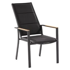 Niehoff Palos Plus Gartensessel Aluminium/Textilene Anthrazit/Schwarz -Gartenmobel Verkauf niehoff palos plus hochlehner aluminium textilene 1353971 3