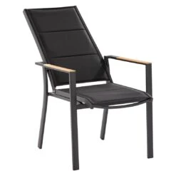 Niehoff Palos Plus Gartensessel Aluminium/Textilene Anthrazit/Schwarz -Gartenmobel Verkauf niehoff palos plus hochlehner aluminium textilene 1353971 4