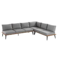 Niehoff Serra Ecklounge 6-tlg. Aluminium/Canvas Anthrazit -Gartenmobel Verkauf niehoff serra loungeecke 6 tlg aluminium canvas 1414746 3