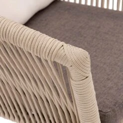 OUTLIV. Avarua Gartensessel Akazie/Gurt Taupe/Hellbraun -Gartenmobel Verkauf outliv avarua diningsessel akazie gurt 1412414 6